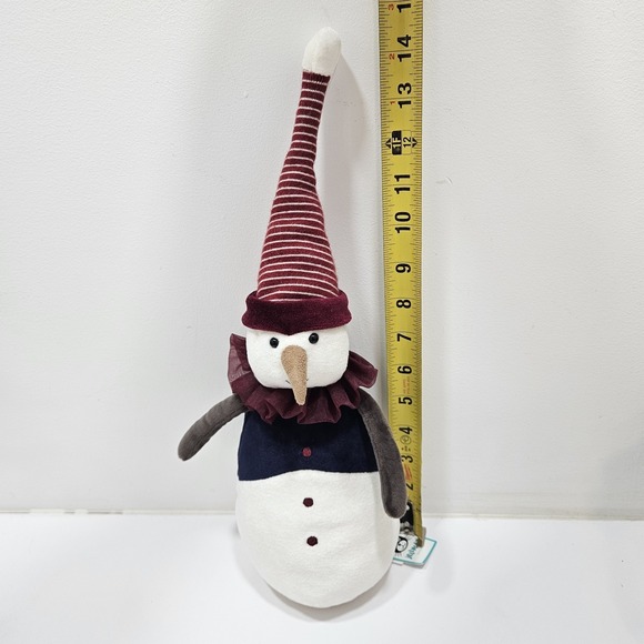 Jellycat Yule Snowman RARE HTF With Tags - Picture 2 of 9